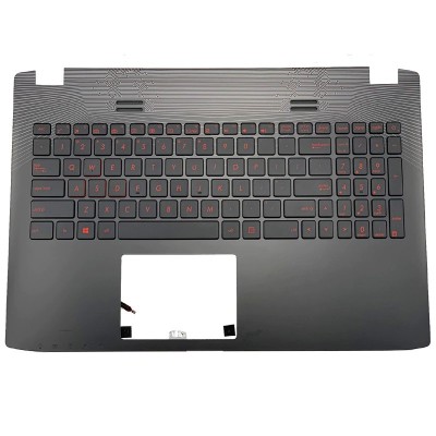 Carcasa superioara cu tastatura iluminata palmrest Laptop, Asus, ROG G552, G552J, G552JX, G552V, G552VL, G552VW, G552VX foto