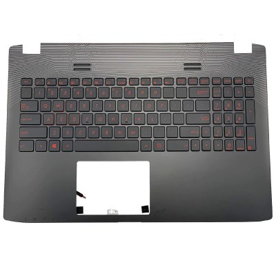 Carcasa superioara cu tastatura iluminata palmrest Laptop, Asus, ROG GL552, GL552J, GL552JX, GL552V, GL552VW, GL552VX, GL552VL, GL552J, 90NB09I1-R31US foto