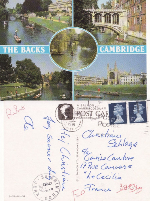 Ilustrata Anglia - Cambridge