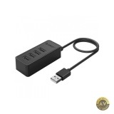 Hub USB Orico W5P-U2-100 4 x USB-A 1m Negru