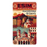 eSIM Macedonia, Unlimited Plus, 10 Days