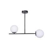 Cumpara ieftin Lustra cu 2 lumini Opedro Pako World Negru 60x30x40 cm