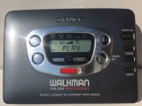 Walkman Sony casetofon recorder Radio Digital 16 memorii Japonia