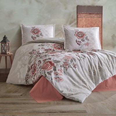 Lenjerie de pat ranforce Clasy king size (MINDA) foto