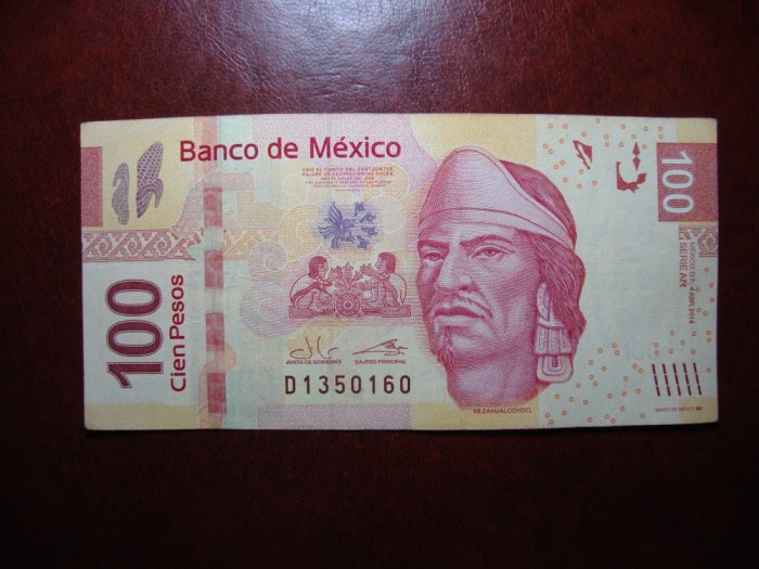 MEXIC 100 PESOS 2014