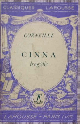 CINNA. TRAGEDIE-CORNEILLE foto