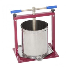 Teasc tip presa pentru struguri Vilen, 15 l, corp inox, demontabil