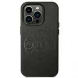 Cumpara ieftin Husa Cover Karl Lagerfeld PU Leather Perforated Logo pentru iPhone 14 Pro Black