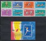 Romania 1988, LP 1208, 1209 - J.O. de vara Seul, Serie + Colita NDT, MNH
