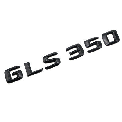 Emblema GLS 350 Negru, pentru spate portbagaj Mercedes foto