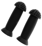 Set 2 mansoane bicicleta copii Jet G-112, culoare negru, lungime 100mm Cod:A616