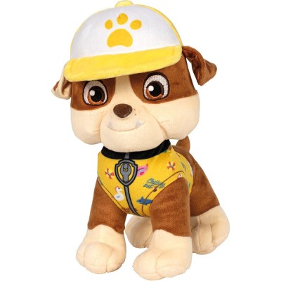 Jucarie de plus Schmidt - Paw Patrol - Rubble, 28 cm foto