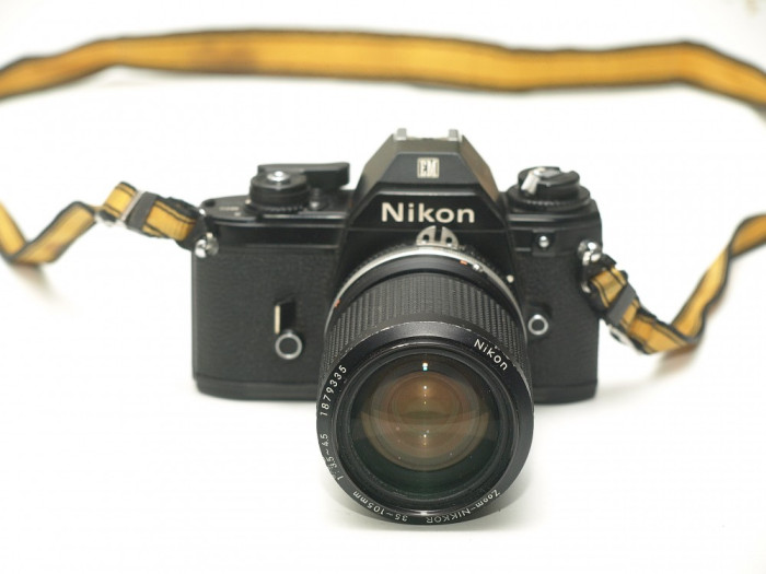 Nikon EM + Nikkor 35-105mm f3.5-4.5