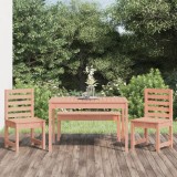 VidaXL Set cu masă de grădină, 4 piese, lemn masiv douglas