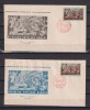 FDC 1949 Prima Zi Emisiunii 23 August LP.256+256a, Timbre Maximafilie - Stare Buna