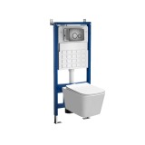 Set rezervor WC montat pe perete Roya Tina 81GRE