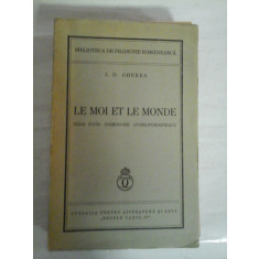 J.D.GHEREA - LE MOI ET LE MONDE - 1938