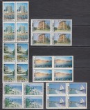 ROMANIA 1982 LP 1058 STATIUNI BALNEO - CLIMATERICE BLOCURI 4 TIMBRE MNH