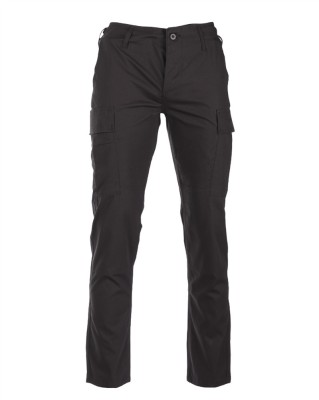 Pantaloni US BDU Slim Fit Negru Mil-Tec L foto