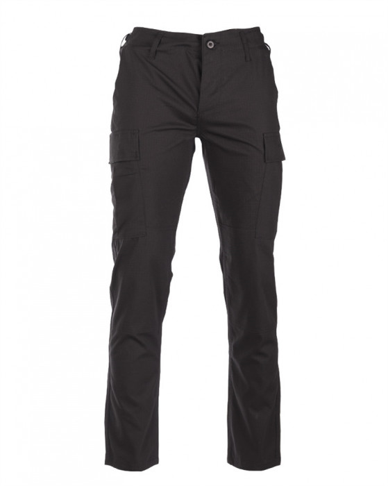 Pantaloni US BDU Slim Fit Negru Mil-Tec S