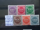 1923-Complet set-MNH+MLH -Perfect, Nestampilat