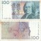 1992, 100 Kronor (P-57a.4) - Suedia