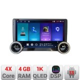 Navigatie Renault Traffic Opel Vivaro Nissan Primastar Edotec Incell 1K 10.5 inch 4+64 carplay android auto radio internet kit-traffic2+EDT-E211-RK+ki