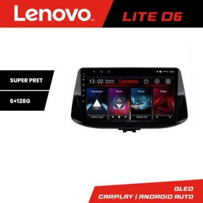 Navigatie Hyundai I30 2017- Lenovo Kit-1041 8 core 6+128 GB Android Waze USB Navigatie Internet Youtube Radio CarStore Technology foto