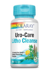 Uro-Care Litho Cleanse, 60cps, Solaray foto