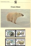 Cumpara ieftin U.R.S.S. 1987 - Ursul polar, Set WWF, 6 poze, MNH, (vezi descrierea), Nestampilat