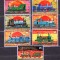 GUINEA ECUATORIALA 1972 - LOCOMOTIVE, SERIE STAMPILATA, M11
