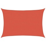 Cumpara ieftin Parasolar, caramiziu, 4x5 m, HDPE, 160 g/m&sup2;