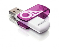 Memorie USB Philips Vivid Edition 64GB USB 2.0 Purple foto