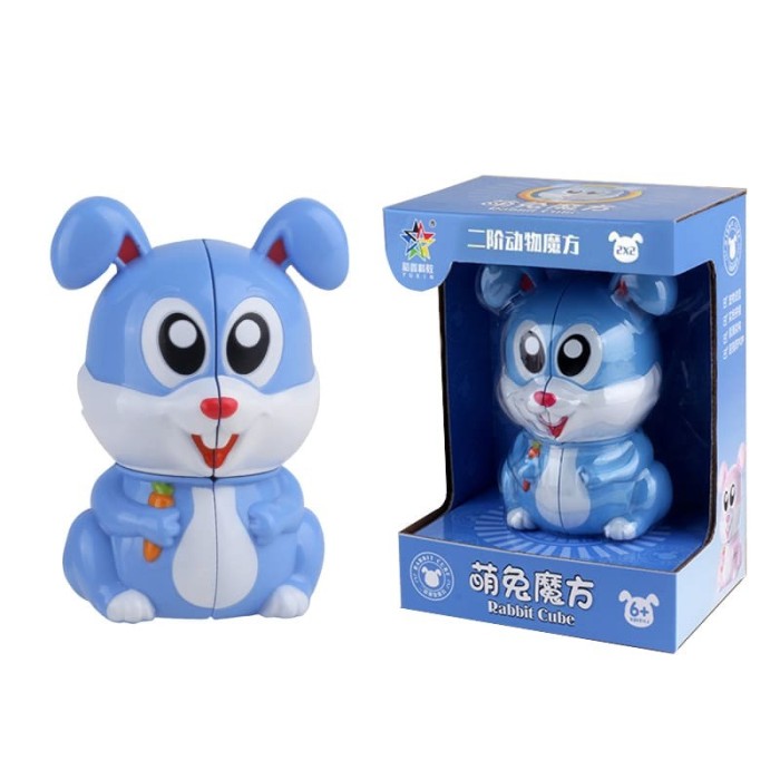 Cub tip Rubik YuXin Rabbit 2x2x2, jucarie educativa