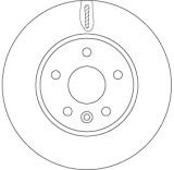 TRW DF6819 Disc frana