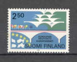 Finlanda.1989 40 ani Consiliul Europei KF.177, Nestampilat