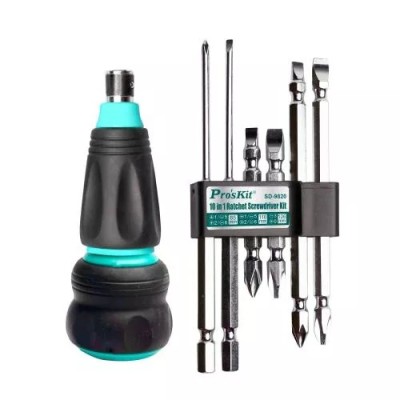 Set surubelnita cu clichet 10 in 1 Pro&amp;#039;sKit foto