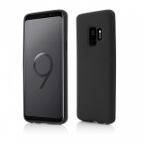 Husa Vetter pentru Samsung Galaxy S9, Clip-On Soft Touch Silk Series, Negru