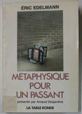 METAPHYSIQUE POUR UN PASSANT par ERIC EDELMANN , 1982 foto