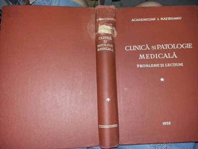 Carte veche,Clinica si patologie medicala,probleme si lectiuni,hatieganu,NEFOLOS foto