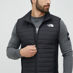 The North Face vesta Mens Canyonlands Hybrid Vest barbati, culoarea negru, de tranzitie