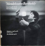 Disc vinil, LP. Sinfonie A-moll Op. 56 (Schottische Sinfonie). Die Hebriden Op. 26-Mendelssohn Bartholdy, Staats
