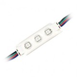 MODUL 3 LED-URI RGB 0.72W SMD5050 IP66, V-TAC