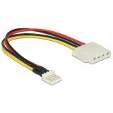 Cablu de alimentare Floppy 4 pini la Molex T-M 15cm, Delock 85456