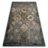 Covor de l&acirc;nă Polonia Abrash Ornament, flori albastru deschis, 235x350 cm