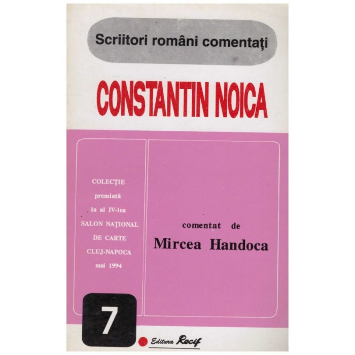 Mircea Handoca - Constantin Noica - 129036