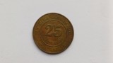 Nicaragua-25 Centavos 2002, America Centrala si de Sud