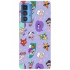Husa compatibila cu Motorola Moto G50 model Courage the Cowardly dog ooga booga, Silicon, TPU, Viceversa, Transparent, Carcasa