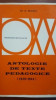 Antologie de texte pedagogice- Em. M. Brandza