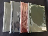 Clasor album ELEGANT pentru 120 monede in cartonase cu 10 folii, culoare verde